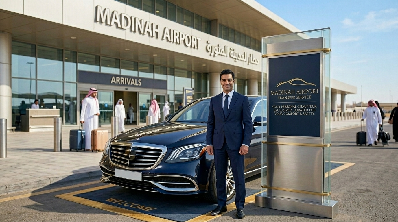 Madinah Airport Taxi Service to Hotels and Makkah
